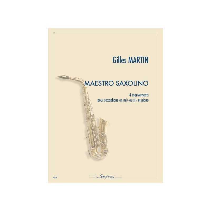 Sheet music MAESTRO SAXOLINO Gilles Martin