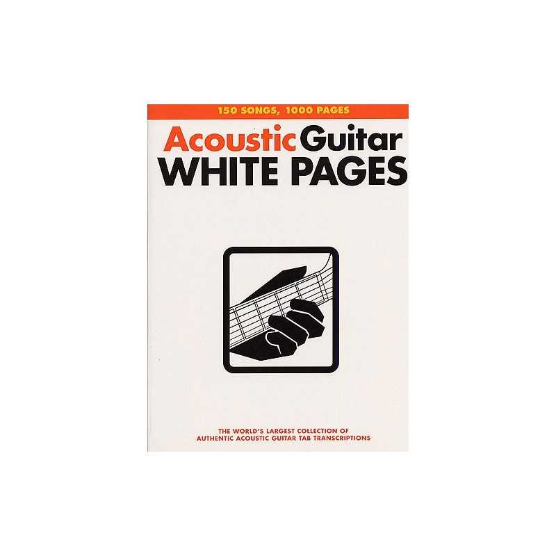 ACOUSTIC GUITAR WHITE PAGES (TAB)