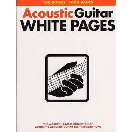 ACOUSTIC GUITAR WHITE PAGES (TAB)