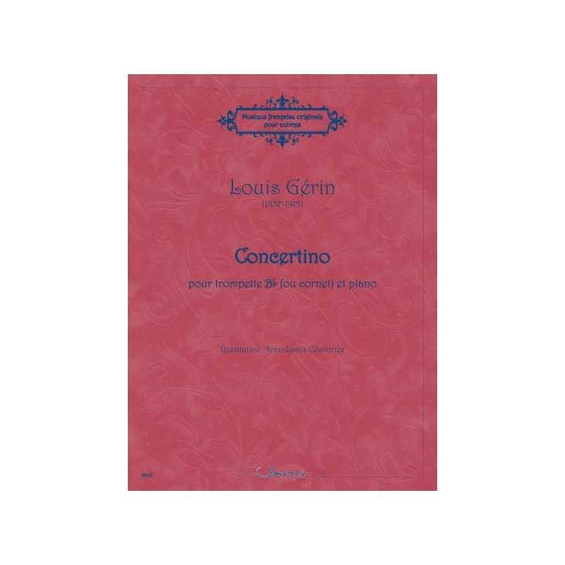 Partition CONCERTINO Louis Gérin