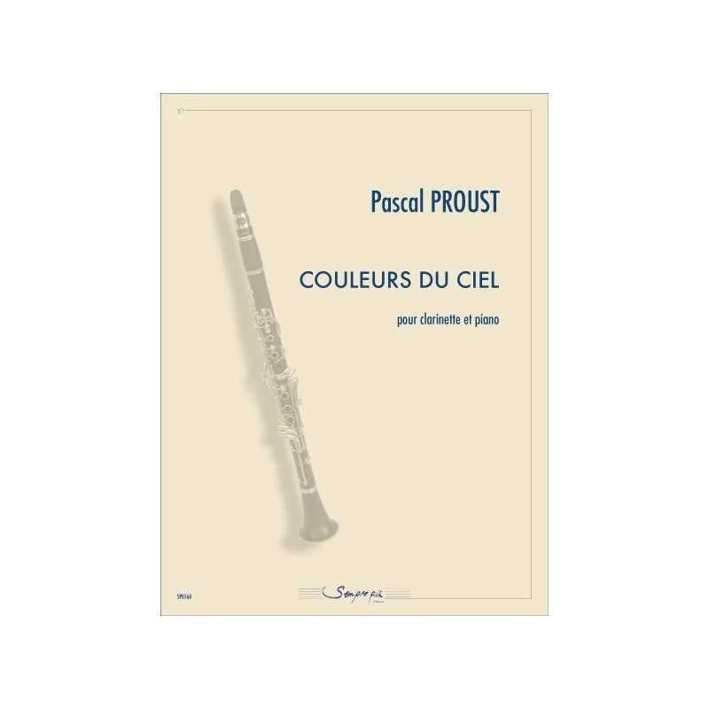 Sheet music COULEURS DU CIEL Pascal Proust