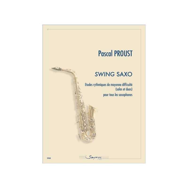 Sheet music SWING SAXO Pascal PROUST