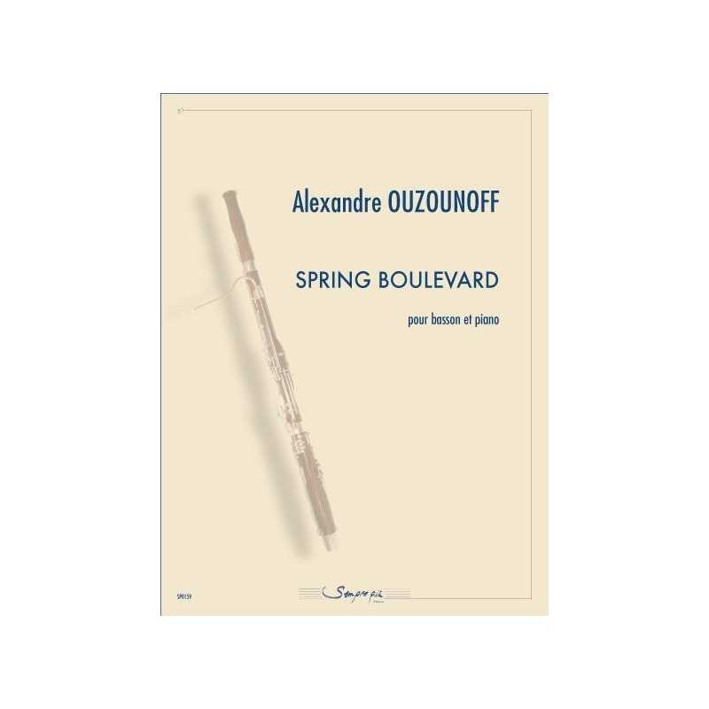 Partition SPRING BOULEVARD Alexandre Ouzounoff