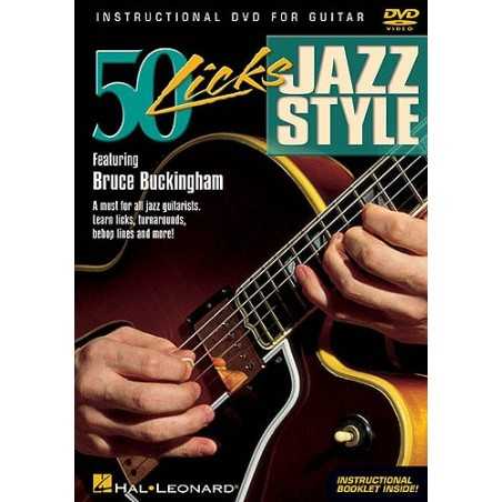 DVD 50 LICKS JAZZ STYLE