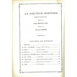 Recueil complet LE DOCTEUR HORTENSE
