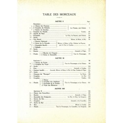 Songbook MARQUIS DE CARABAS ET CIE
