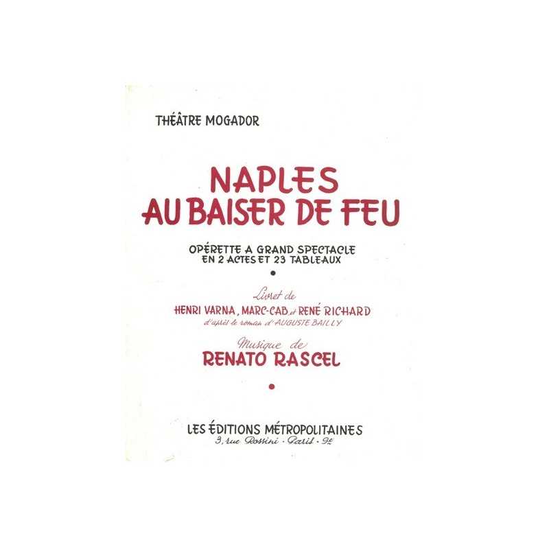 Songbook NAPLES AU BAISER DE FEU by Renato Rascel
