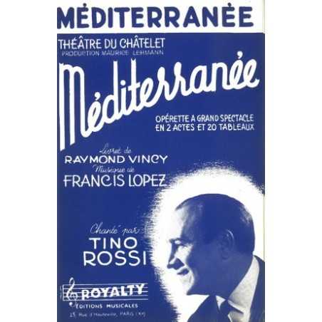 MÉDITERRANÉE (mélodie-accords)