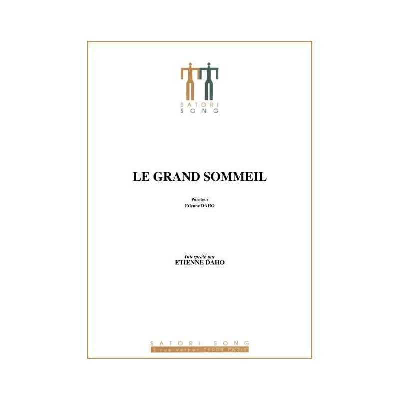 LE GRAND SOMMEIL