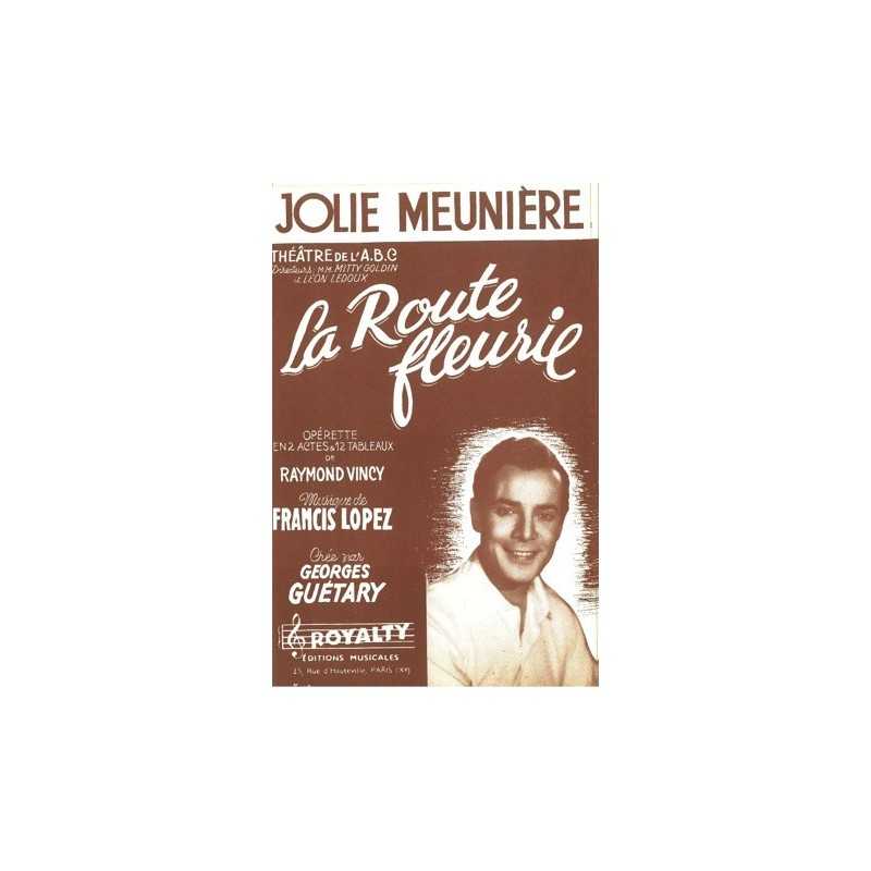 Sheet music JOLIE MEUNIÈRE Georges Guétary pdf