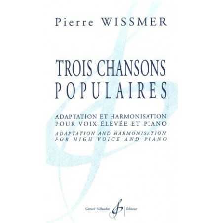 TROIS CHANSONS POPULAIRES