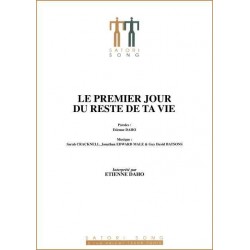 LE PREMIER JOUR DU RESTE DE TA VIE Partition Etienne DAHO