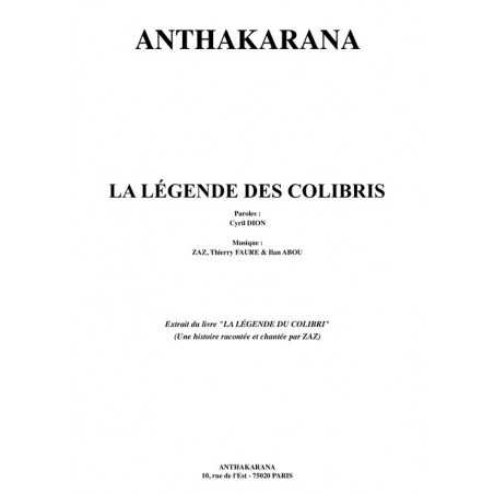 LA LÉGENDE DES COLIBRIS
