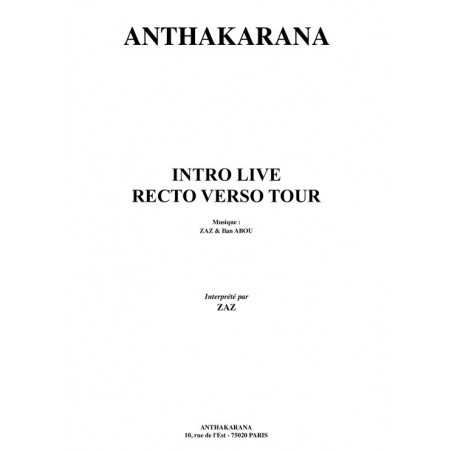 INTRO LIVE (RECTO VERSO TOUR)