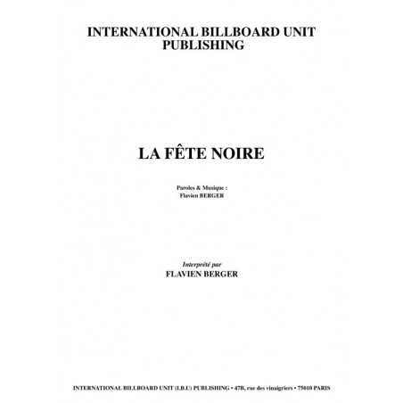 LA FÊTE NOIR