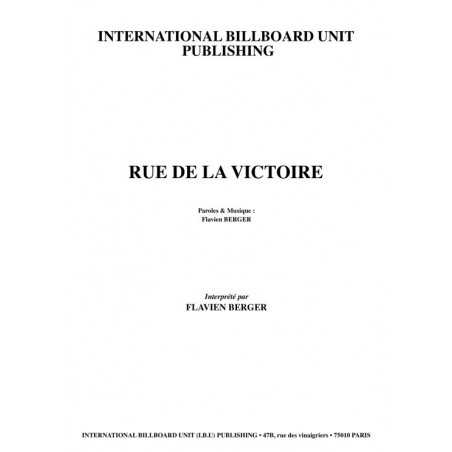 RUE DE LA VICTOIRE