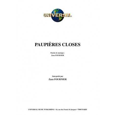 PAUPIÈRES CLOSES