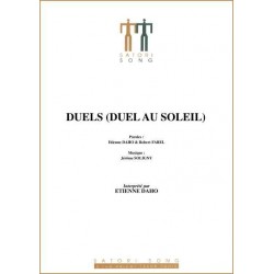DUELS (DUEL AU SOLEIL) Partition Etienne DAHO