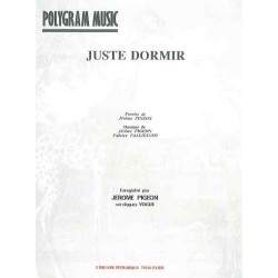 JUSTE DORMIR