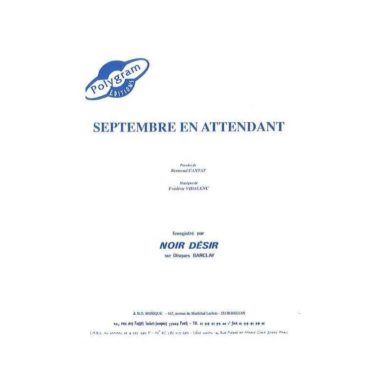SEPTEMBRE EN ATTENDANT