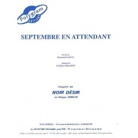 SEPTEMBRE EN ATTENDANT