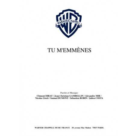 TU M'EMMÈNES