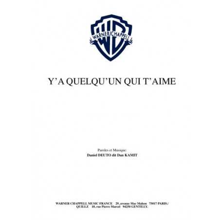 Y'À QUELQU'UN QUI T'AIME