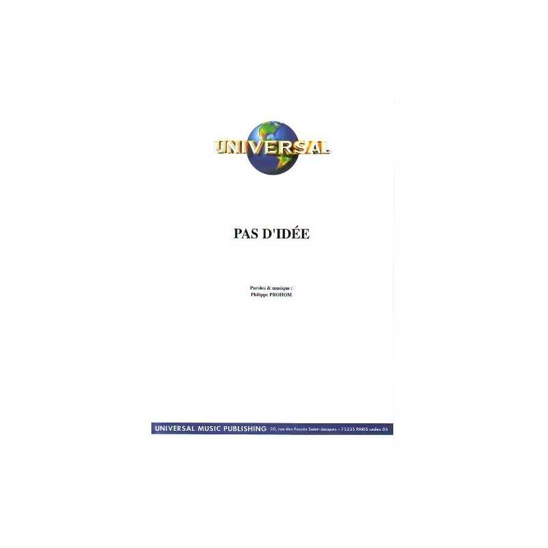 PAS D'IDÉE