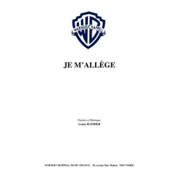 JE M'ALLÈGE