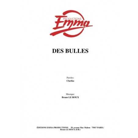 DES BULLES