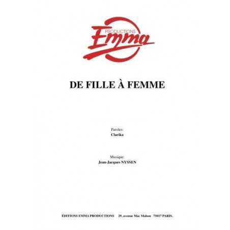 DE FILLE À FEMME