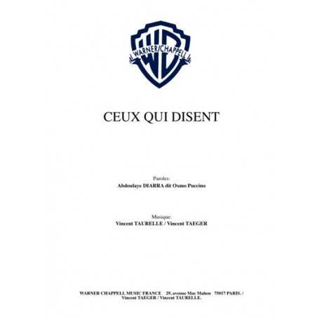 CEUX QUI DISENT