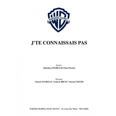 J'TE CONNAISSAIS PAS
