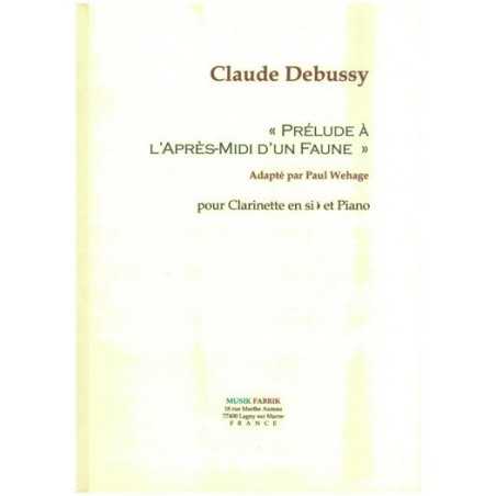PRÉLUDE À L'APRÈS-MIDI D'UN FAUNE (Clarinette en Bb et Piano)