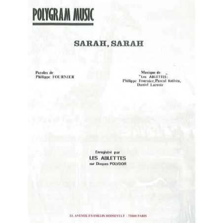 SARAH, SARAH