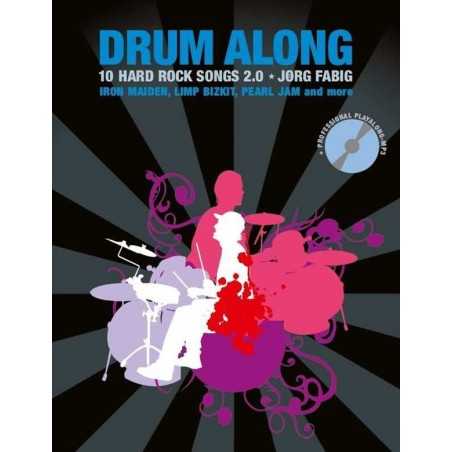 DRUM ALONG 10 HARD ROCK SONGS 2.0 (+CD)