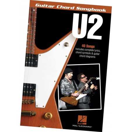 U2 GUITAR CHORD SONGBOOK 40 SONGS