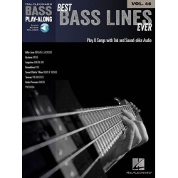 BASS PLAY-ALONG VOL.46 BEST...