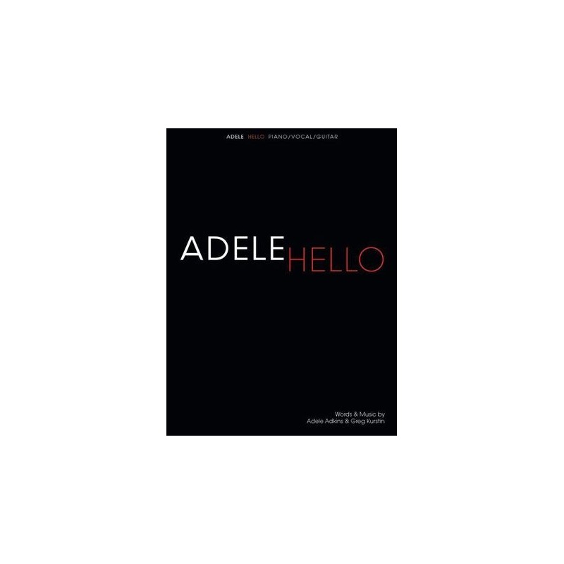 Sheet music HELLO Adele