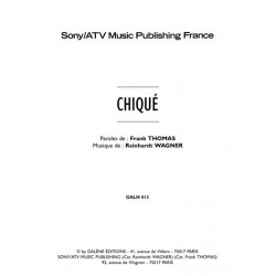 Sheet music CHIQUÉ FAUBOURG 36