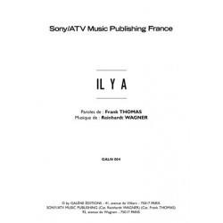 Sheet music IL Y A FAUBOURG 36