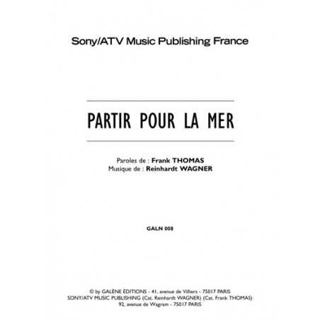 PARTIR POUR LA MER