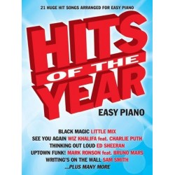 HITS OF THE YEAR 2015 (PIANO FACILE)