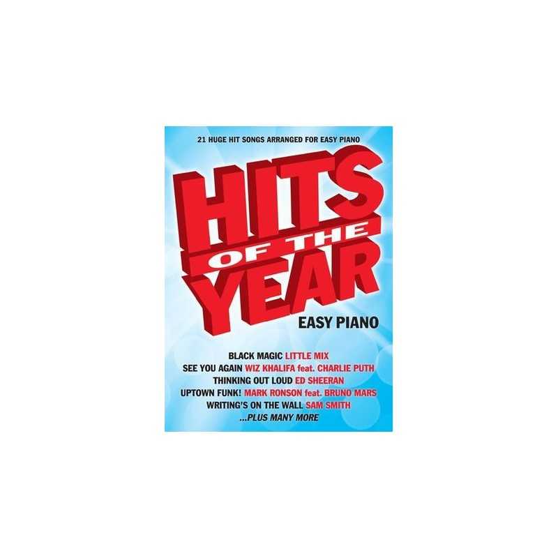 HITS OF THE YEAR 2015 (PIANO FACILE)