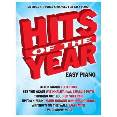 HITS OF THE YEAR 2015 (PIANO FACILE)