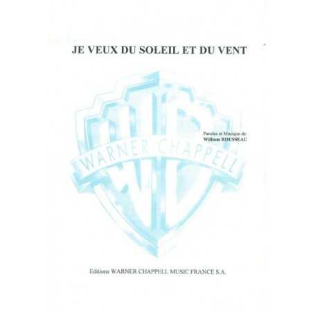 JE VEUX DU SOLEIL ET DU VENT