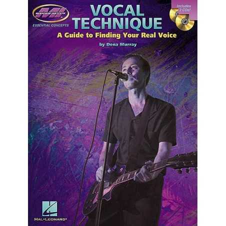 VOCAL TECHNIQUE : A Guide To Finding Your Real Voice (+ 2 CD)