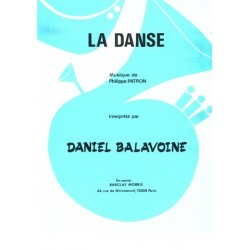 Sheet music LA DANSE Daniel BALAVOINE