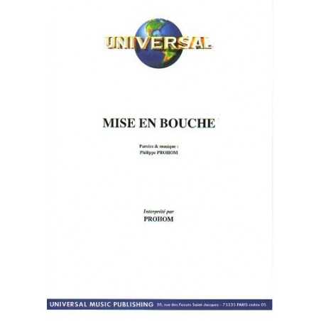 MISE EN BOUCHE