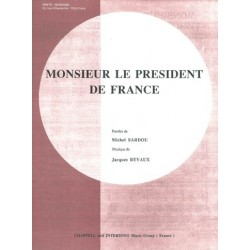 MONSIEUR LE PRÉSIDENT DE...